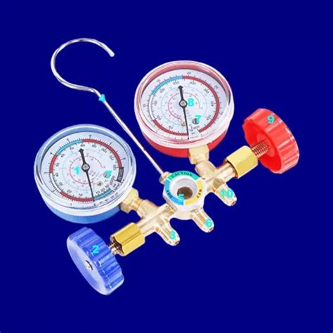 Way Ac Manifold Gauge Set Hvac Diagnostic Charging Tool Global