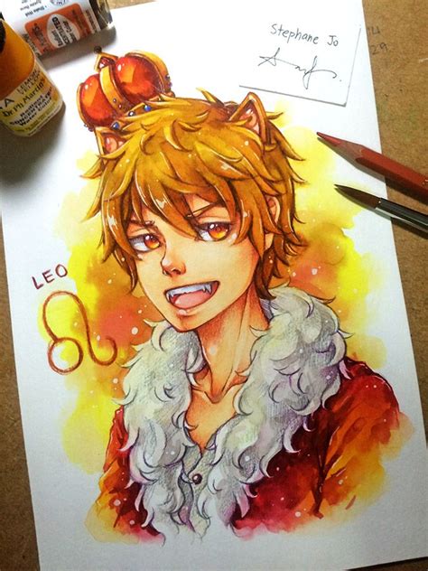 Leo Zodiac Sign Oc Fanart By Spiece96 On Deviantart Zodiac Leo Art Leo Zodiac Zodiac Signs