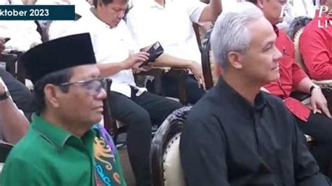 RESMI Mahfud MD Jadi Cawapres Ganjar Pranowo Di Pilpres 2024 Jadwal