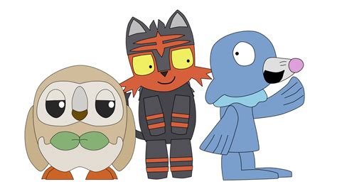 Generation 7 Starters by DragonDane on DeviantArt