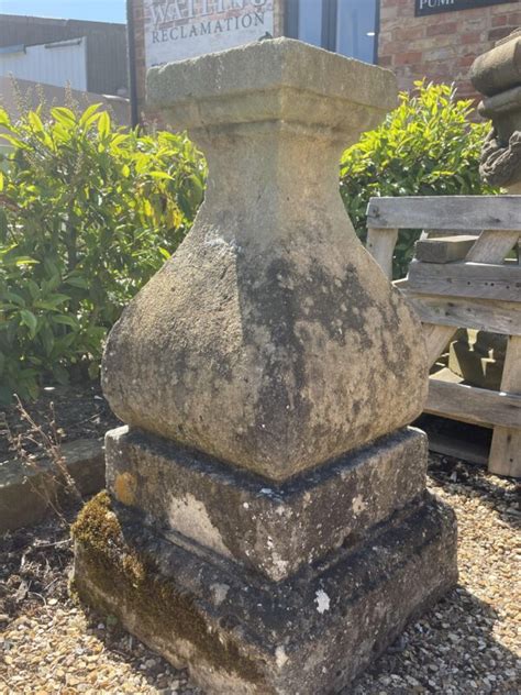 Stone Sundial Square Base Watling Reclamation