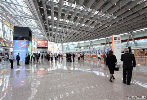 Zvartnots Airport New Departure Terminal Completed • MassisPost