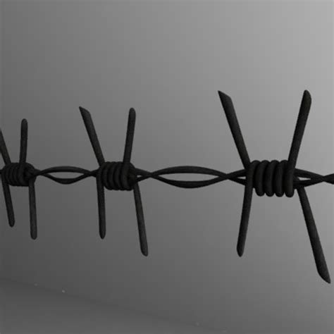 Barbed Wire 3d Model