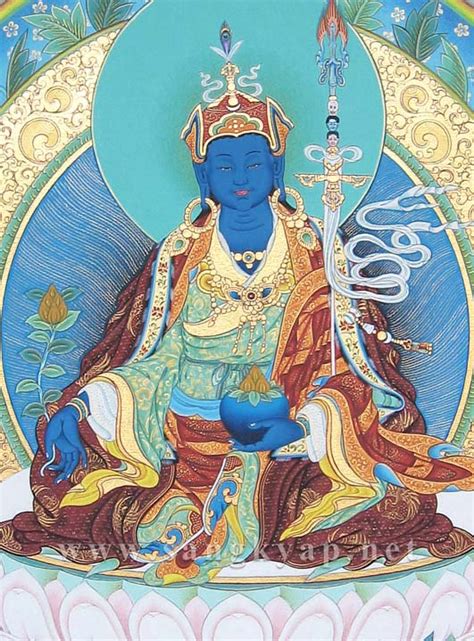 Thangka Of Ogyen Menla Yoji Nishi