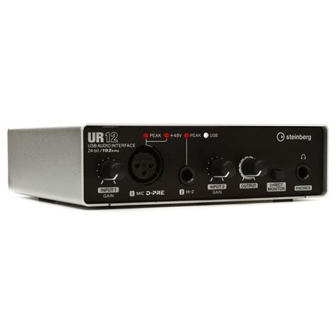 Steinberg UR 12 USB Audio Interface IOS Ready At Gear4music