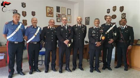 Cosenza Il Generale Di Corpo Darmata Carmelo Burgio In Visita Ai