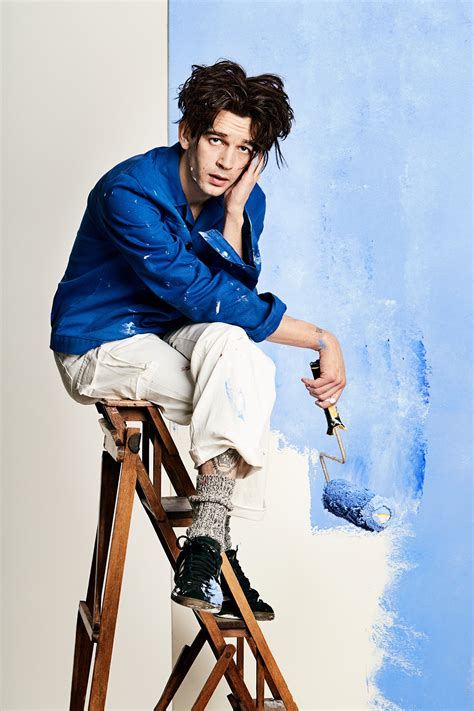 Matty Healy 1975 interview: the artist paints GQ Hype's cover | British ...