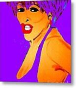Tina Turner Pop Art Purple Portrait Painting by Saundra Myles | Pixels