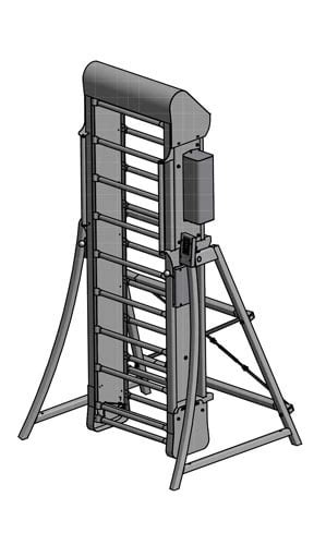 Laddermill® Ascender Rotating Ladder Treadwall Fitness