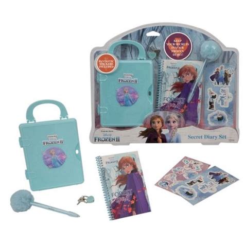 Coffret Journal Intime Cadenas Et Accessoires Disney Frozen La Reine