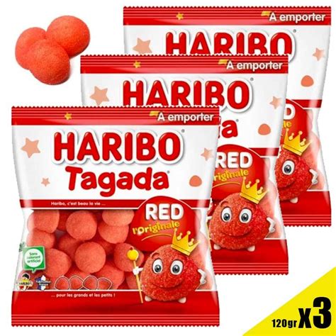 Fraise Tagada Haribo Confiserie Haribo Bonbon Guimauve La Fraise