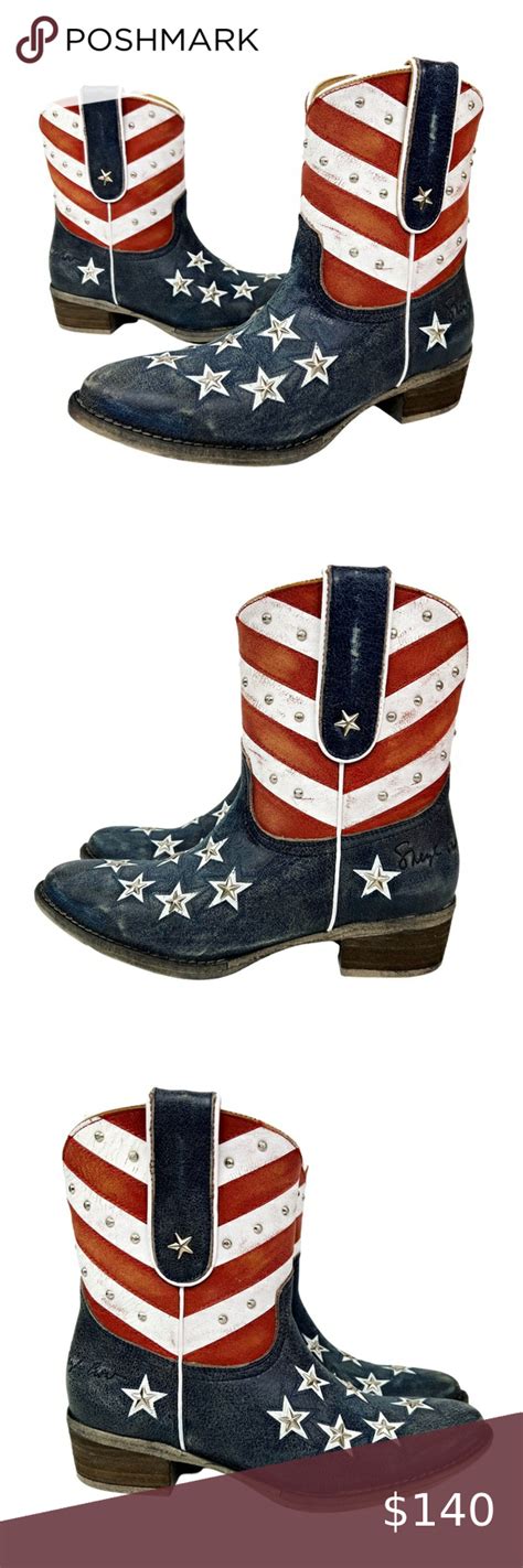 Sheryl Crow Long Road Patriotic American Flag Western Style Cowgirl