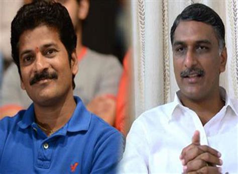 Revanth Reddy Harish Rao Exchange War Of Words