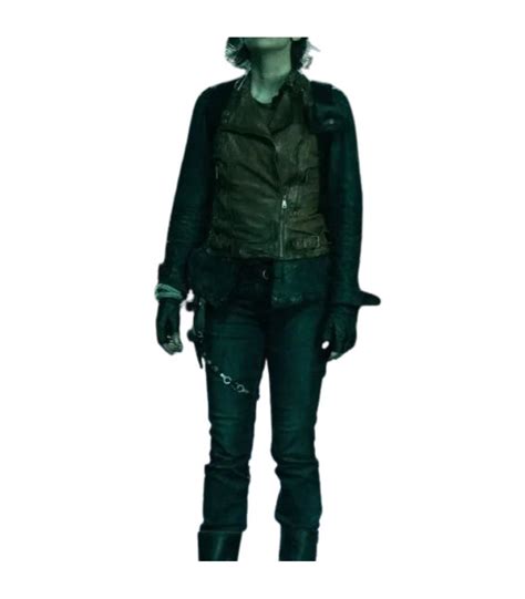 The Walking Dead Dead City Maggie Rhee Leather Vest