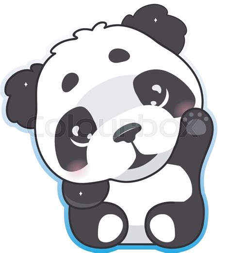 Cute Animated Panda Bear