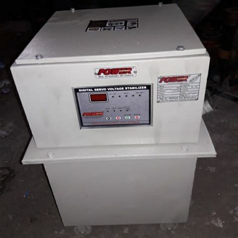 Kva Kva Oil Cooled Three Phase Servo Stabilizer Power Technology