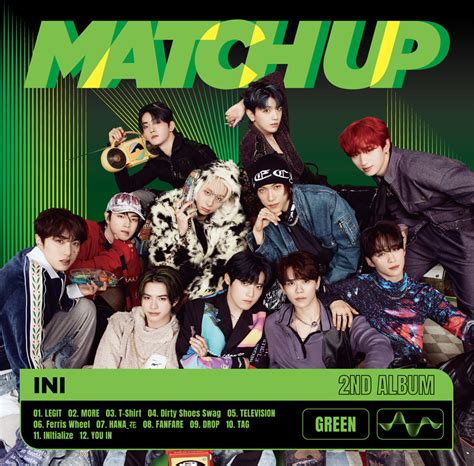 INI 2ND ALBUMMATCH UPジャケットアー写解禁