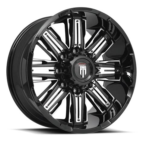 American Truxx Stacks AT152 GB Rims Wheels Gloss Black 20x9 Group