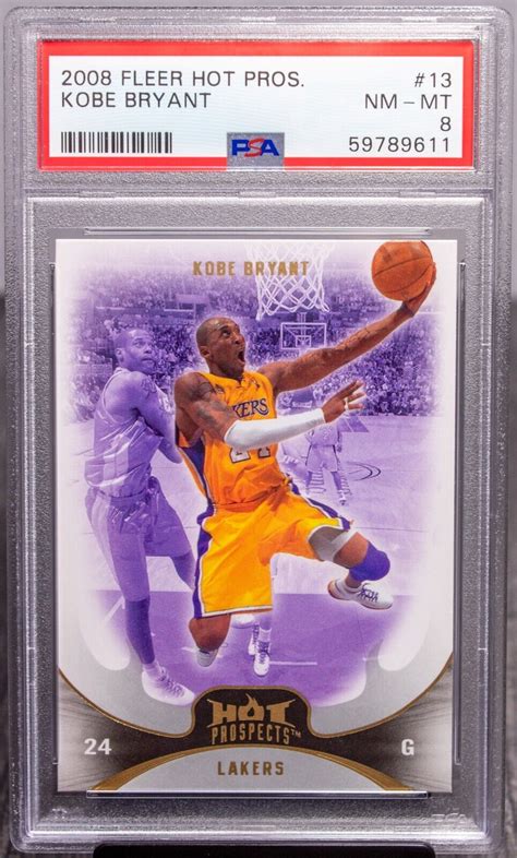 Fleer Hot Prospects Kobe Bryant For Sale Online Ebay