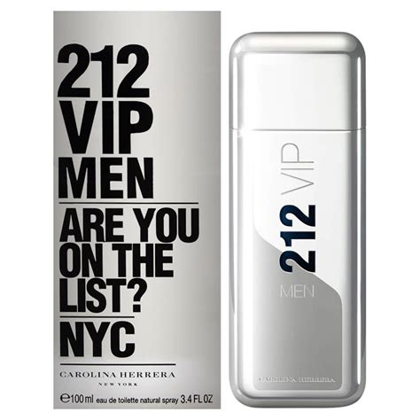 عطر ادکلن کارولینا هررا 212 وی ای پی مردانه Carolina Herrera 212 Vip