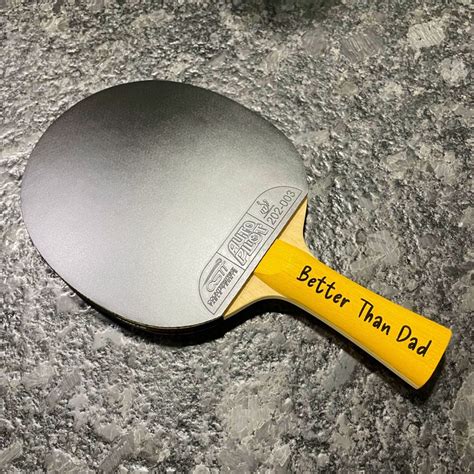 Custom Ping Pong Paddle Personalize Your Own CounterStrike Table