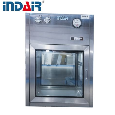 Laminar Air Flow Dynamic Air Shower Pass Box Laboratory