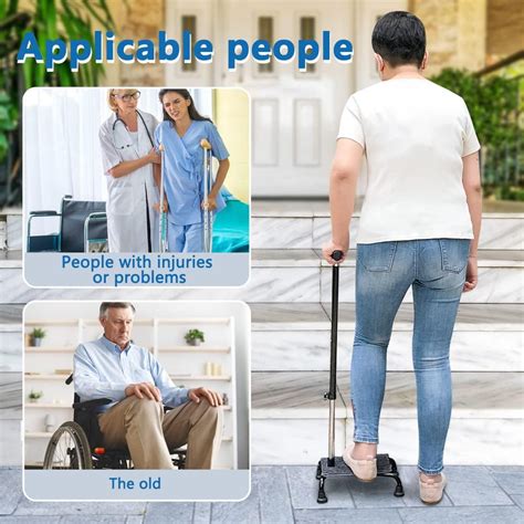 Stair Climbing Cane Half Step Stair Lifts Aid Seniors Balance Walking