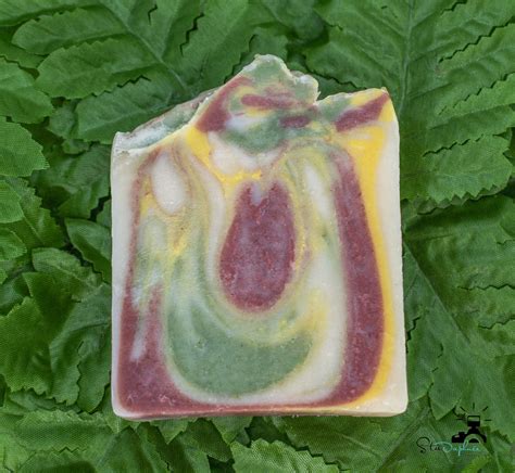 Savon Fruit De La Passion Bleu Turquoise
