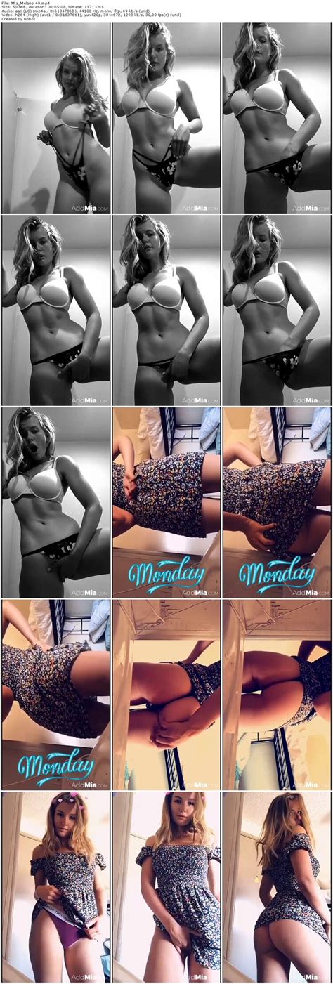 Mia Melano Teen Big Natural Tits HomeMade Page 9