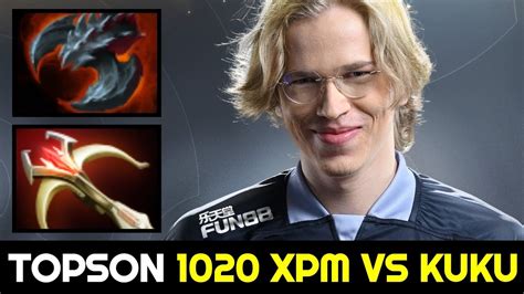 T1 TOPSON Vs T1 KUKU 1020 XPM Daedalus Build Troll Warlord 7 32 Dota