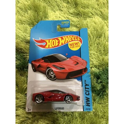 Hot Wheels Laferrari Us Card Shopee Malaysia