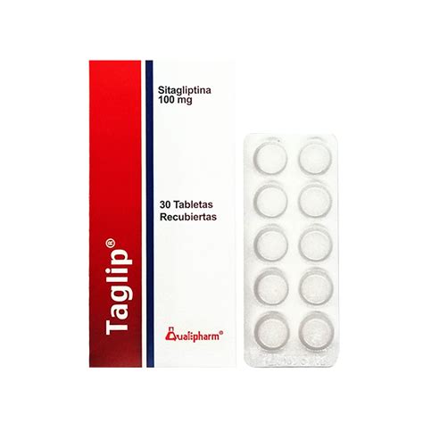 TAGLIP 100MG 30 TABLETA Distribuidor De QUALIPHARM