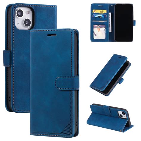 iPhone 13 Pro Blue Wallet Case | CaseFace