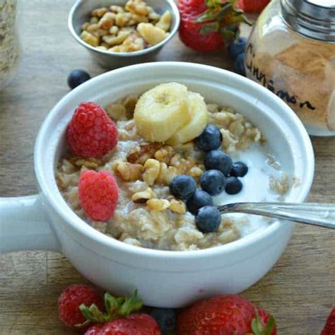 Perfect Stovetop Oatmeal Recipe Sugar Dish Me