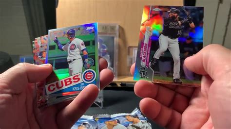 Topps Chrome Jumbo Hobby Opening Youtube