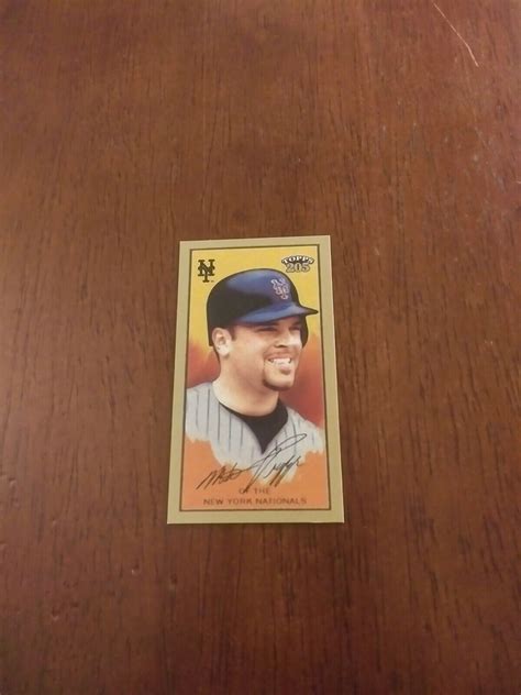 Topps Polar Bear Mini Mike Piazza Hof Sharp Rare Ebay