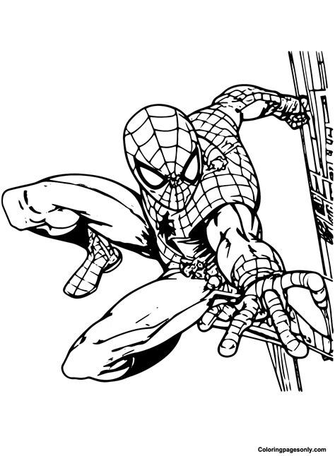 32 Fun and Creative Spidey Coloring Pages For Kids