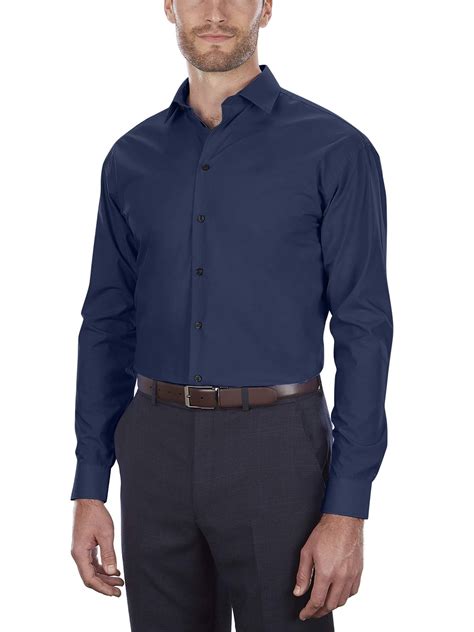 dakimoe mens dress shirts slim fit solid long sleeve stretch mens