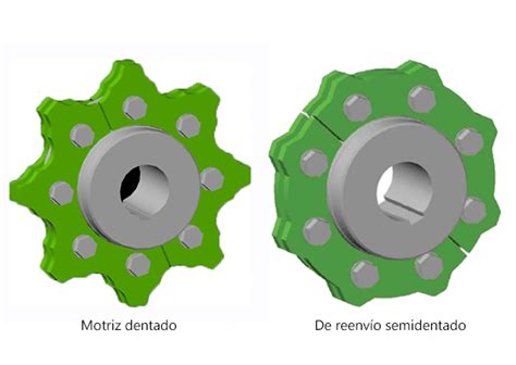 PIÑONES PARA CADENA FORJADA Masanés Servindustria