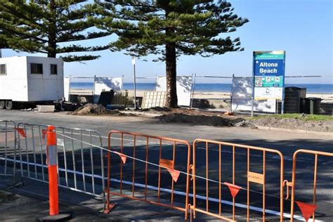 Altona Pier works officially under way | Maribyrnong & Hobsons Bay