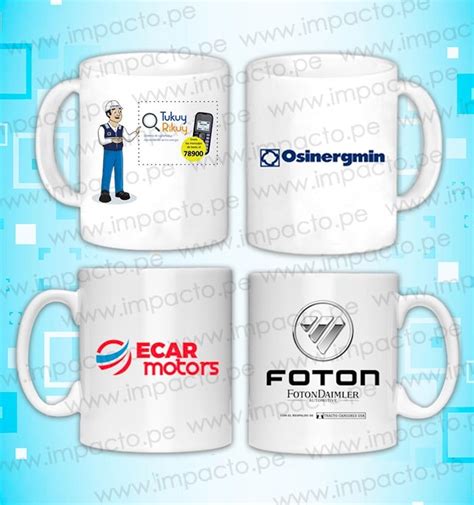 Tazas Personalizadas Sublimadas Publicitarias