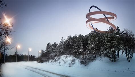 lookout tower  behance