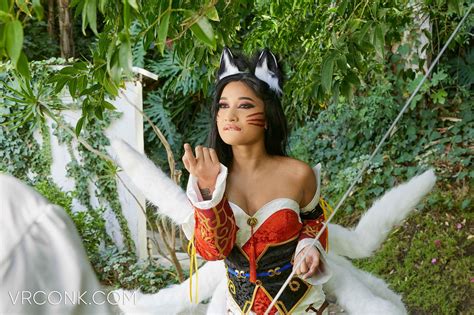 League Of Legends Ahri A XXX Parody VRConk Virtual Reality Sex Movies