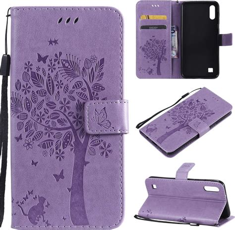 Zchen Coque Galaxy A Etui Pochette Pu Cuir Portefeuille Housse