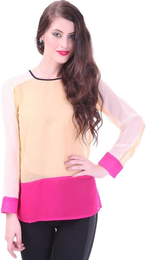Sassafras Women S Women S Block Nude Sheer Top XX Large Nude Fuchsia At Amazon Womens Clothing