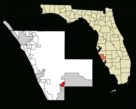 Warm Mineral Springs Florida Map | Printable Maps