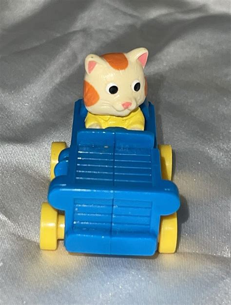 1994 Huckle Cat Busy World Richard Scarry Mcdonalds Toy Car Vintage