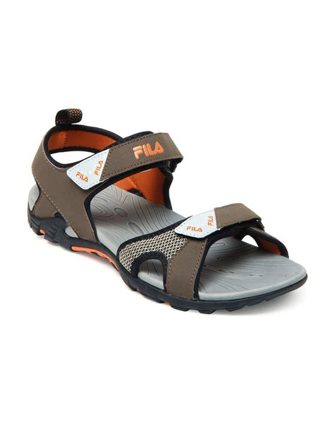 Buy FILA Men Brown Lander 2 Sports Sandals - Sports Sandals for Men 203214 | Myntra