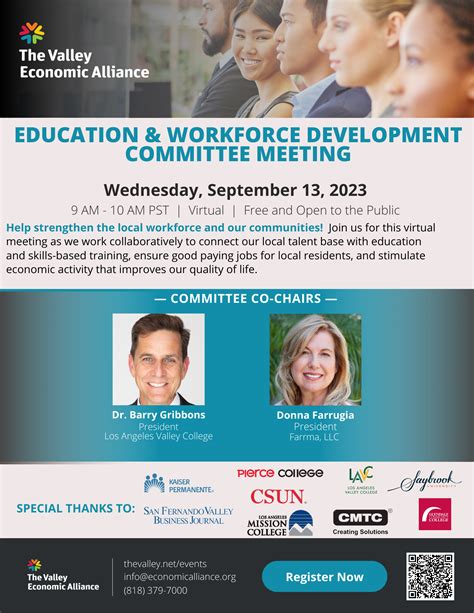 The Valley Economic Alliance Education Workforce