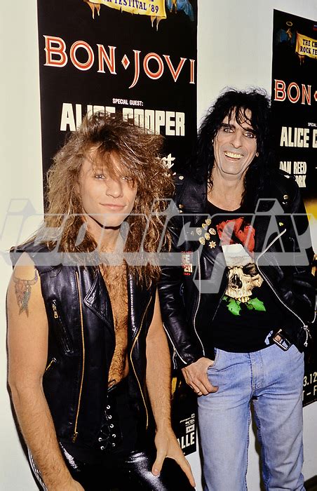 Photos Of Bon Jovi Alice Cooper In Germany Iconicpix Music